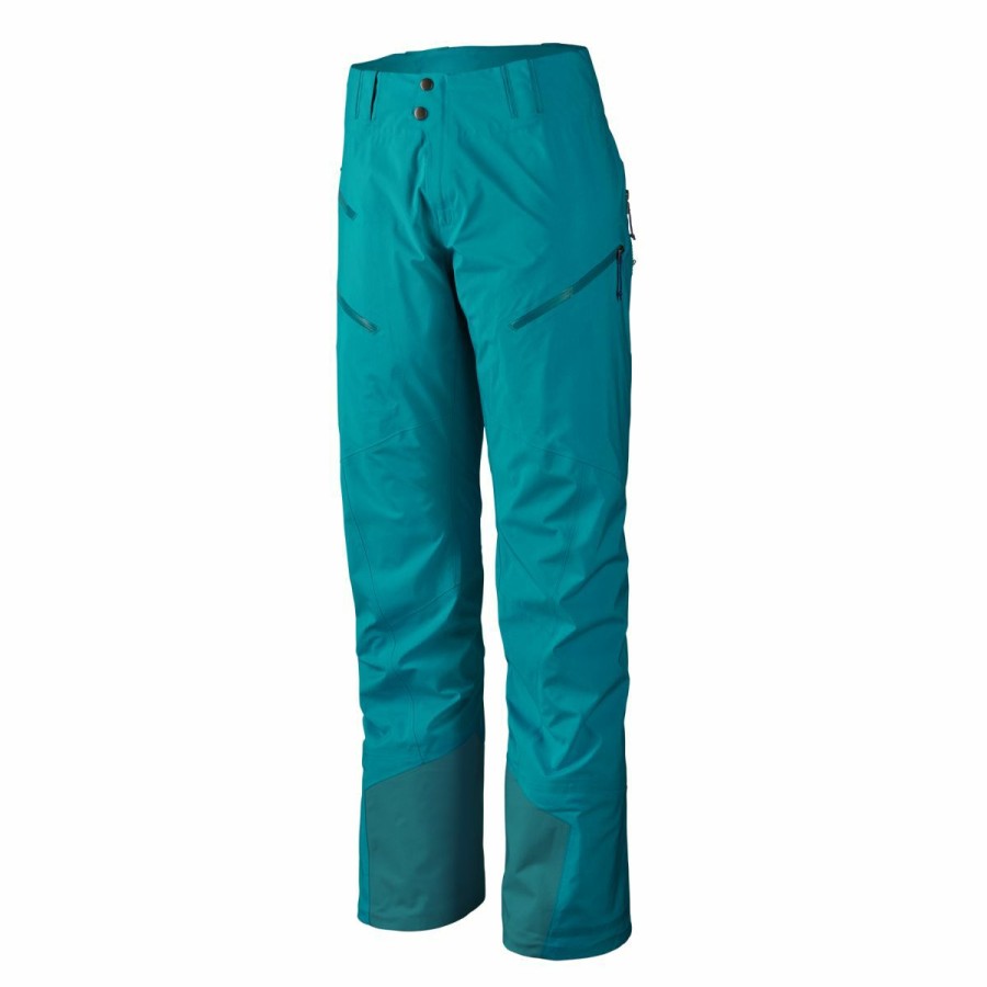 Women'S Bottoms * | Patagonia Powslayer Pants Women'S (Fall 2019) Curacao Blue