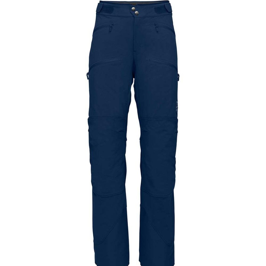 Women'S Bottoms * | Norrona Lyngen Flex1 Pants Women'S Indigo Night