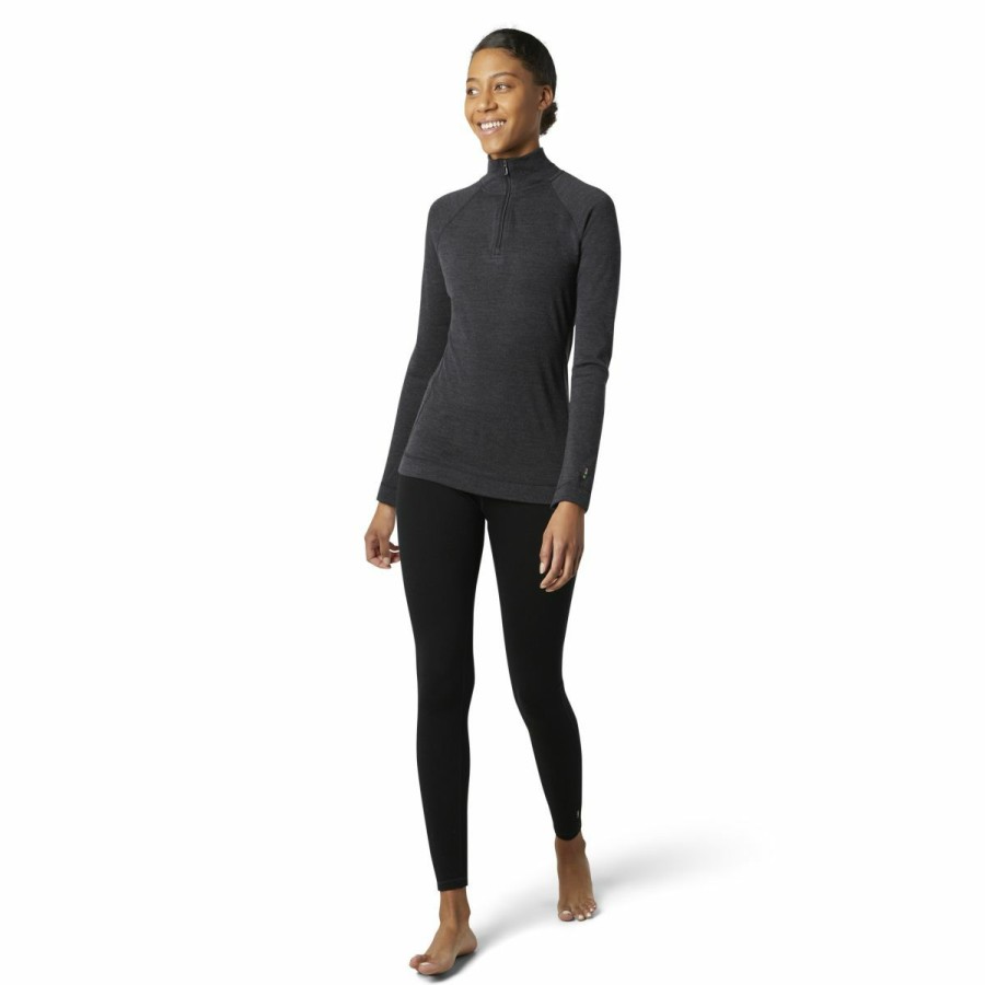 Women'S Shirts * | Smartwool Classic Thermal Merino Base Layer 1/4 Zip Women'S