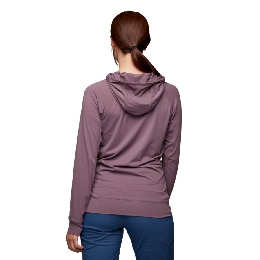 Women'S Shirts * | Black Diamond Alpenglow Hoody Women'S (Fall 2022) Mulberry