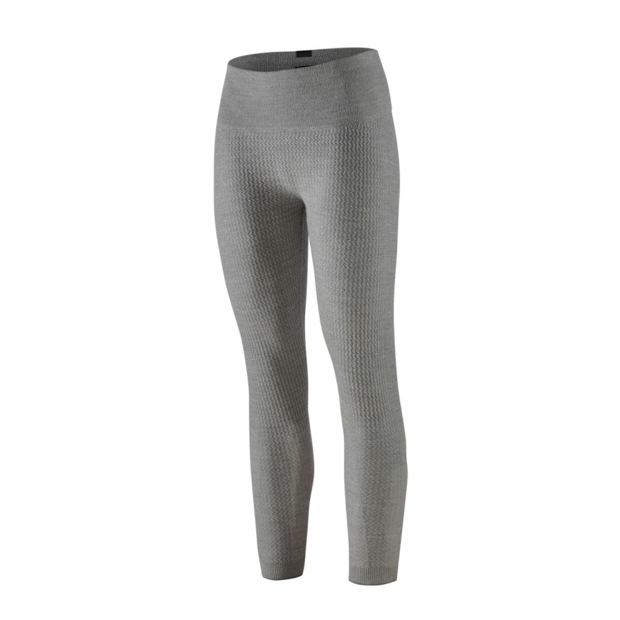 Baselayers & Underwear * | Patagonia Capilene Air Bottoms Women'S (Spring 2022) Feather Grey