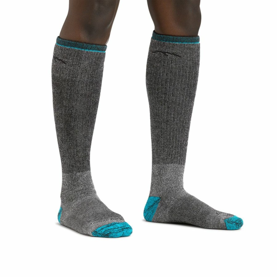 Socks * | Darn Tough Mountaineering Over-The-Calf Heavyweight Full Cushion Women'S Midnight