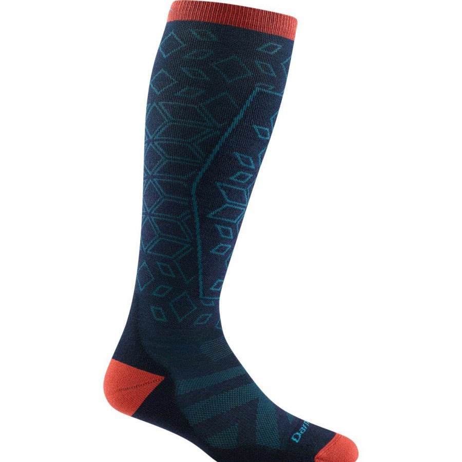 Socks * | Darn Tough Traverse Over-The-Calf Lightweight Cushion Padded Shin Women'S