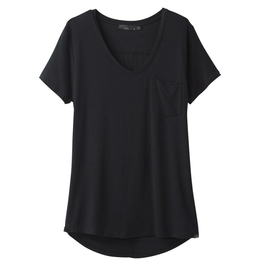 Women'S Shirts * | Prana Foundation Short Sleeve V Neck Women'S (Spring 2022)