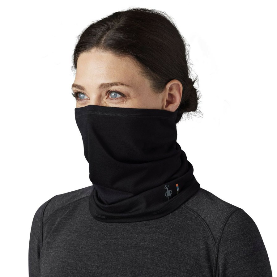 Headwear * | Smartwool Merino Neck Gaiter Black