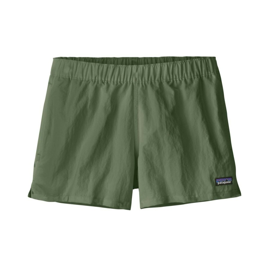 Women'S Bottoms * | Patagonia Barely Baggies Shorts Women'S (Spring 2022) Sedge Green