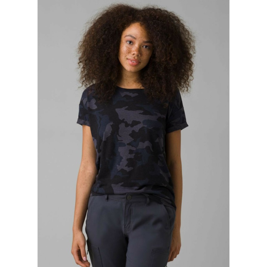 Women'S Shirts * | Prana Cozy Up T-Shirt Women'S (Fall 2022) Nautical Camo