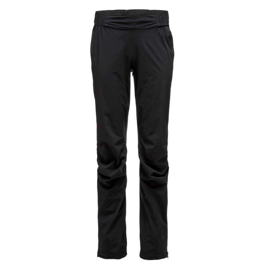 Women'S Bottoms * | Black Diamond Stormline Stretch Rain Pants Women'S