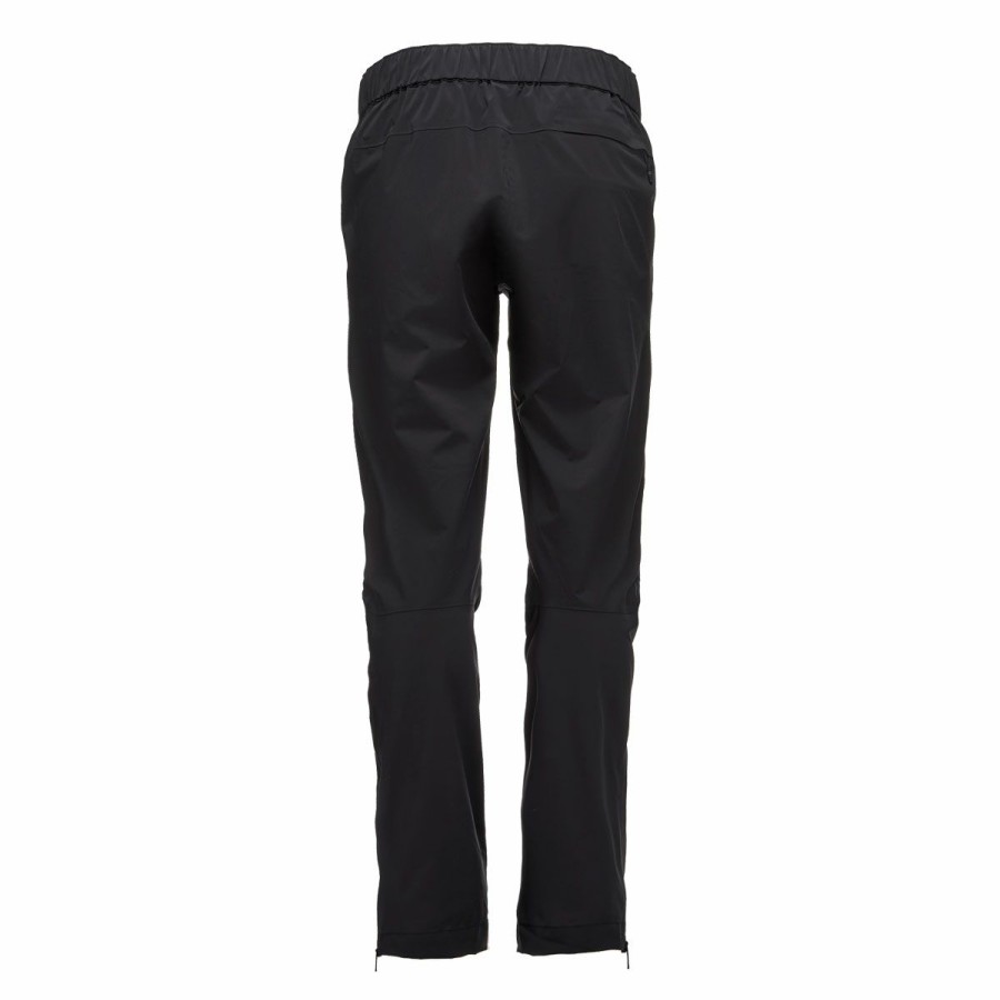 Women'S Bottoms * | Black Diamond Stormline Stretch Rain Pants Women'S