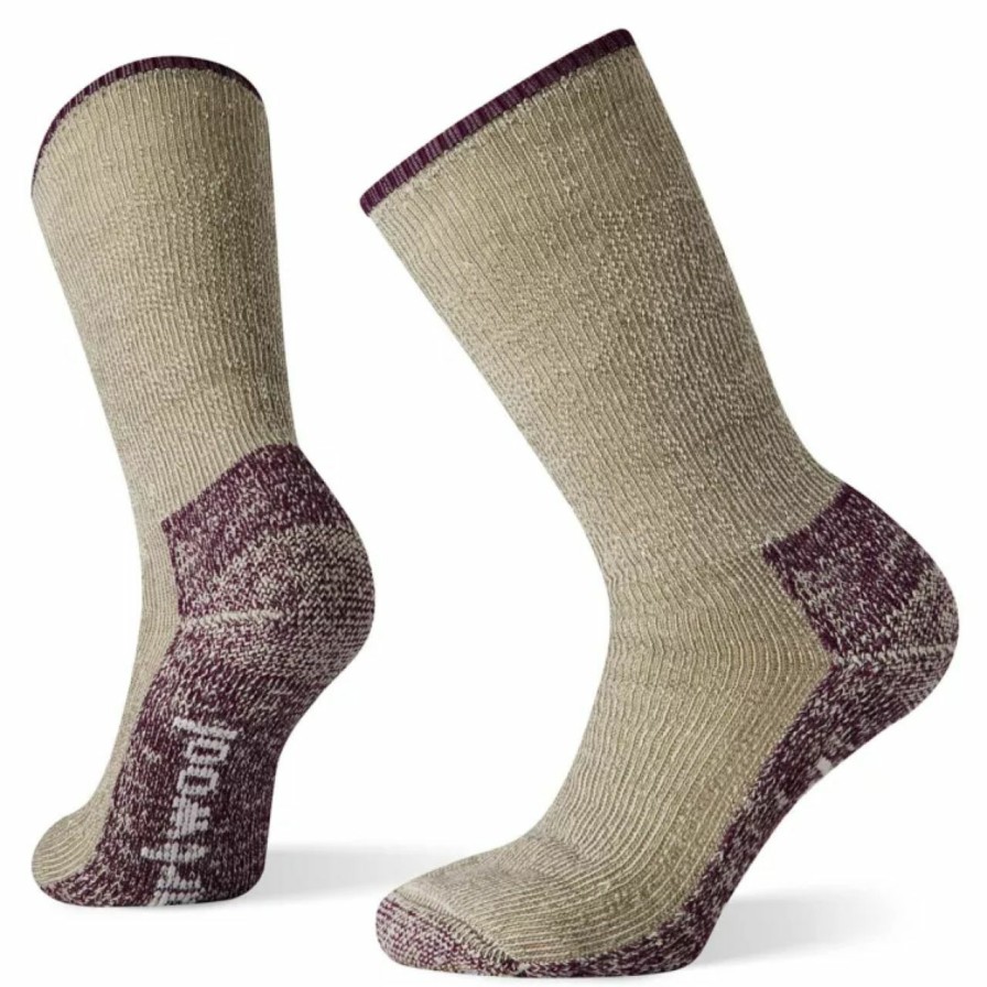 Socks * | Smartwool Classic Mountaineer Maximum Cushion Crew Women'S Taupe