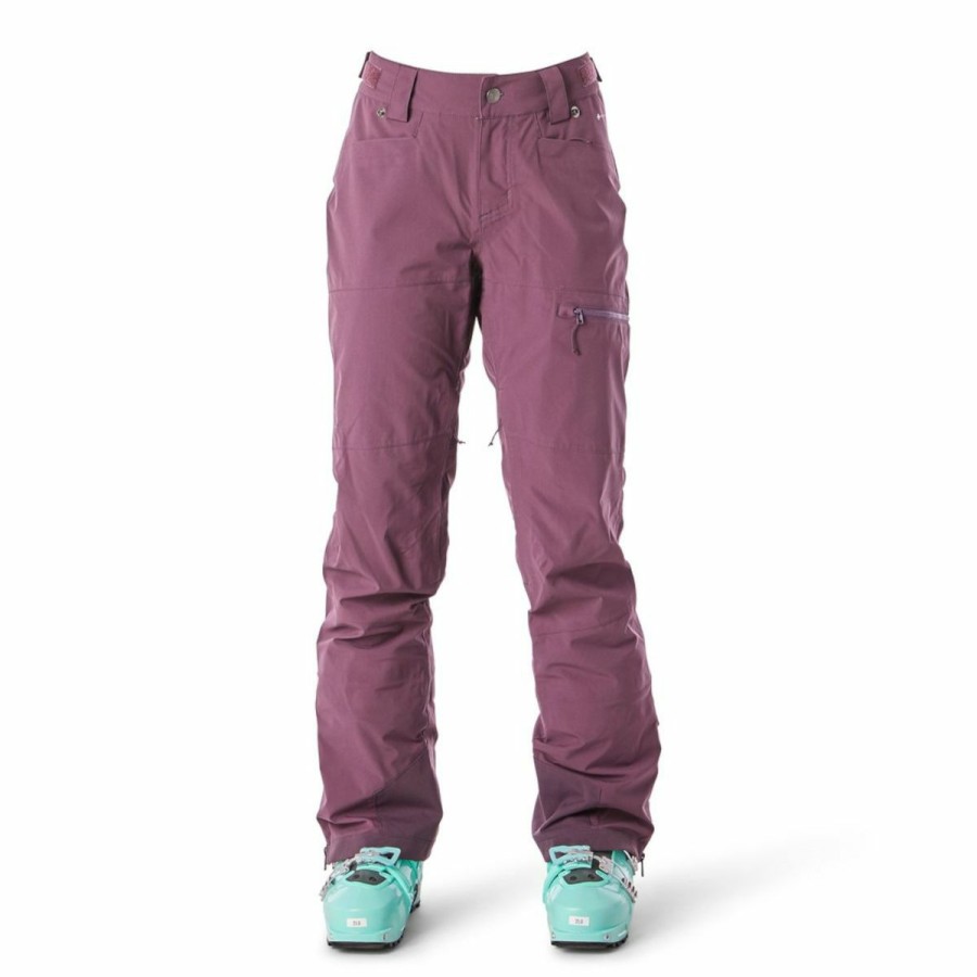 Women'S Bottoms * | Flylow Sassyfrass Pants Women'S (Fall 2020) Plum