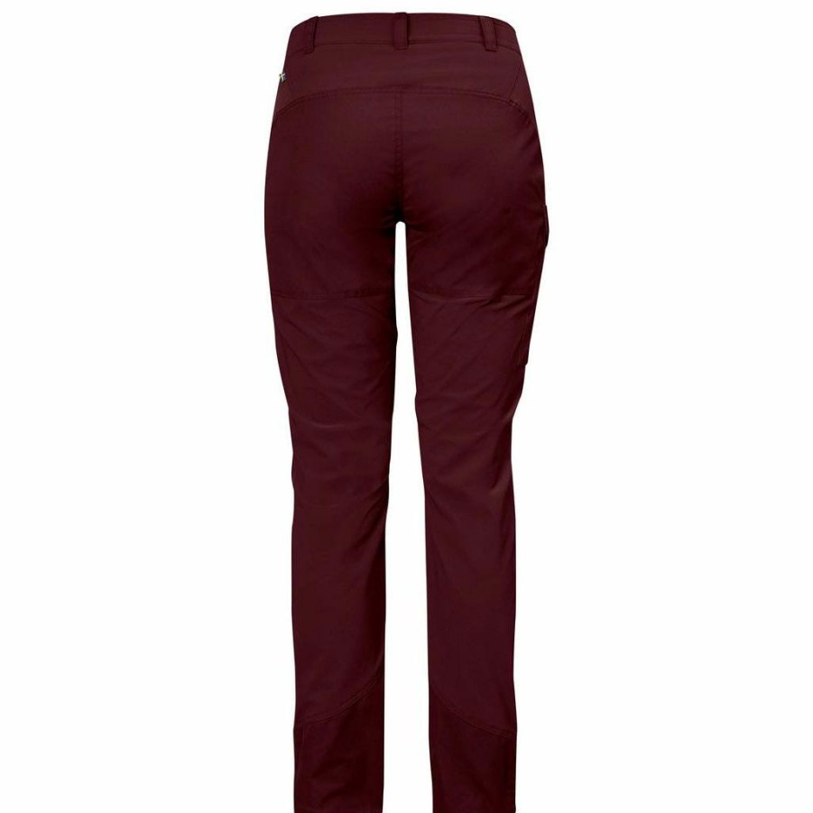 Women'S Bottoms * | Fjallraven Nikka Curved Trousers Women'S Black