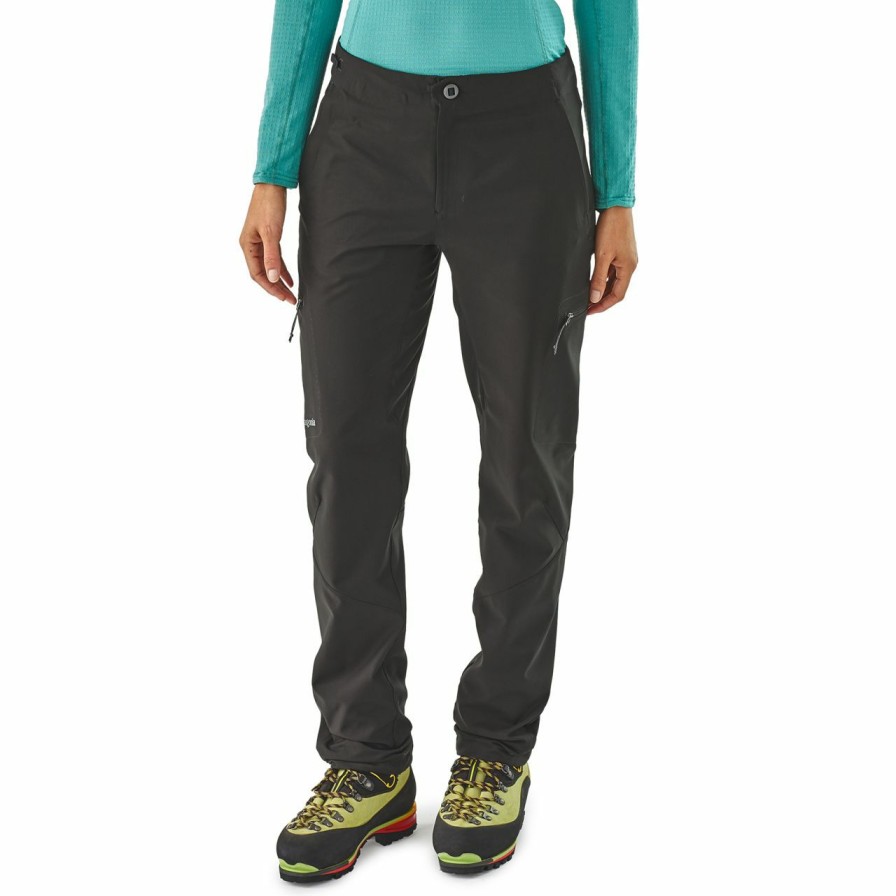 Women'S Bottoms * | Patagonia Simul Alpine Pants Women'S (Fall 2019) Black