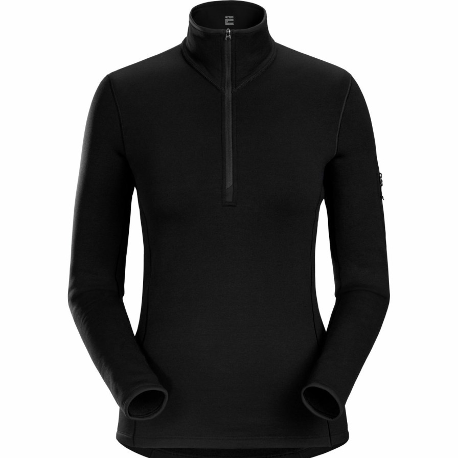 Baselayers & Underwear * | Arc'Teryx Rho Heavyweight Zip Neck Women'S