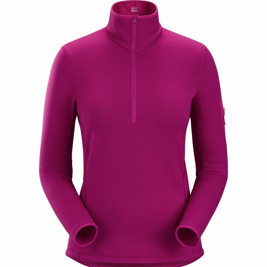 Baselayers & Underwear * | Arc'Teryx Rho Heavyweight Zip Neck Women'S