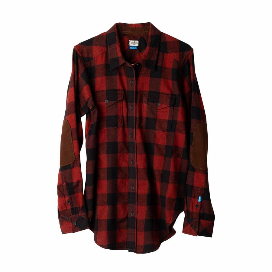 Women'S Shirts * | Kavu Billie Jean Shirt Women'S (Fall 2022) Barn Red