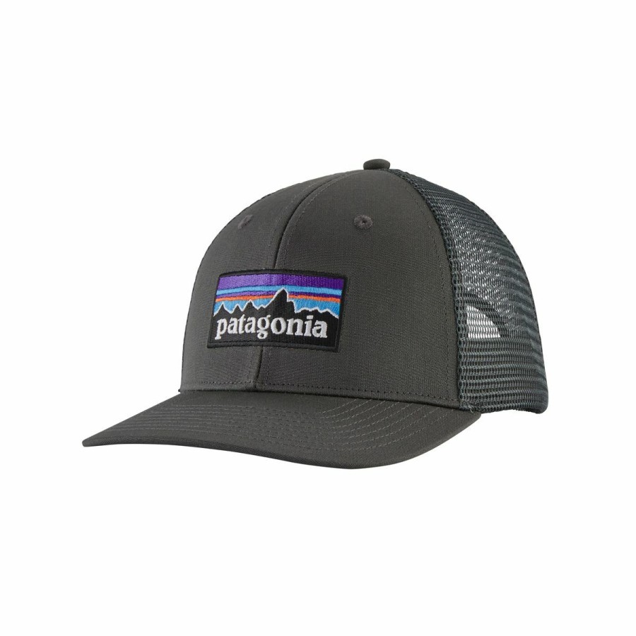 Headwear * | Patagonia P-6 Logo Trucker Hat