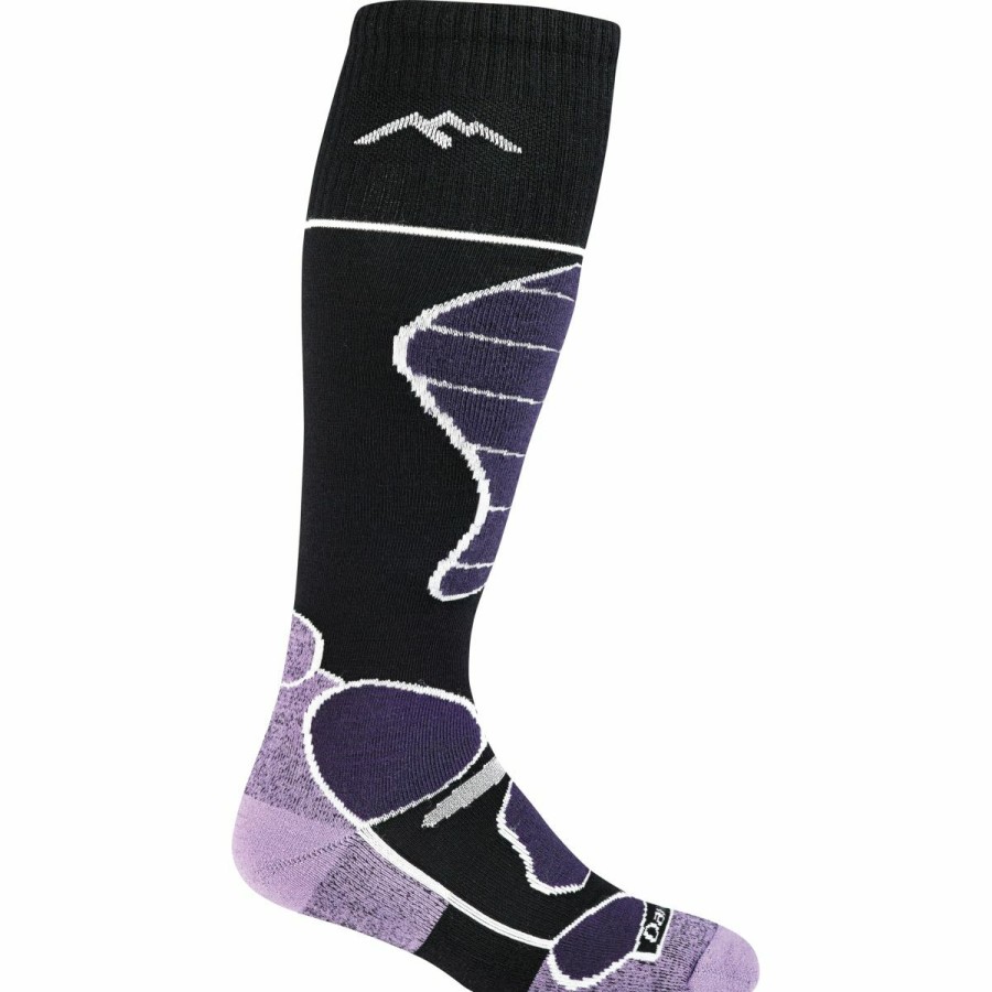 Socks * | Darn Tough Function 5 Over-The-Calf Midweight Cushion Women'S Black