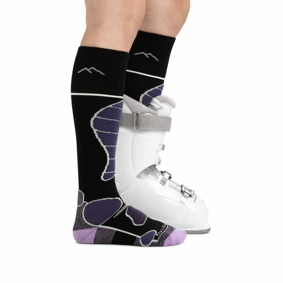 Socks * | Darn Tough Function 5 Over-The-Calf Midweight Cushion Women'S Black