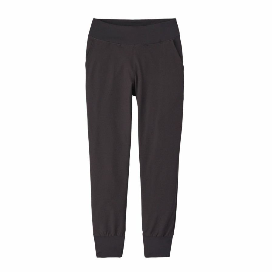 Women'S Bottoms * | Patagonia Happy Hike Studio Pants Women'S Ink Black