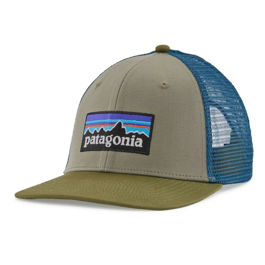 Headwear * | Patagonia P-6 Logo Trucker Hat (Fall 2022) Garden Green