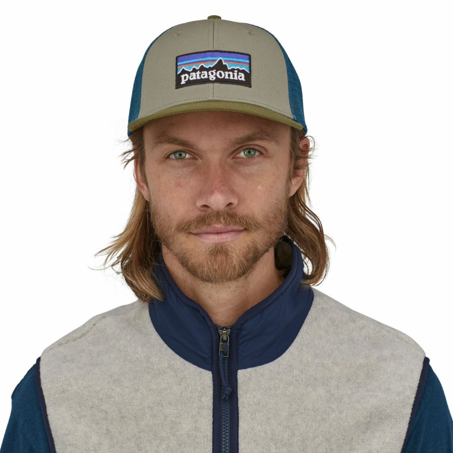 Headwear * | Patagonia P-6 Logo Trucker Hat (Fall 2022) Garden Green