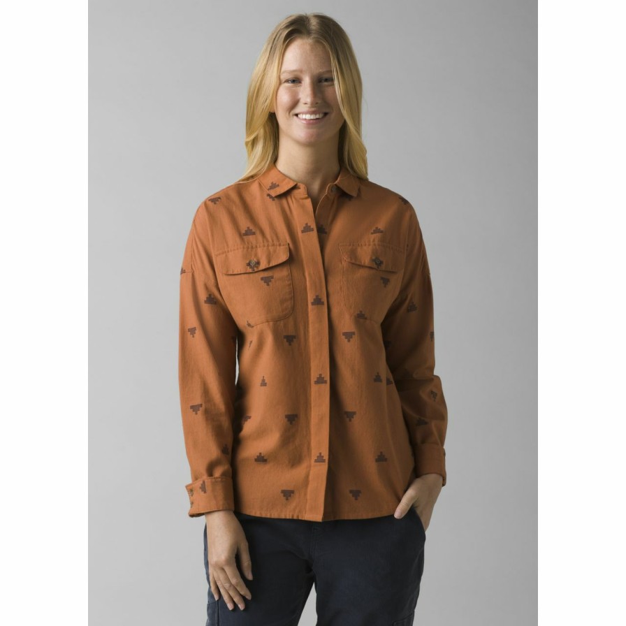 Women'S Shirts * | Prana Lens Flair Top Women'S