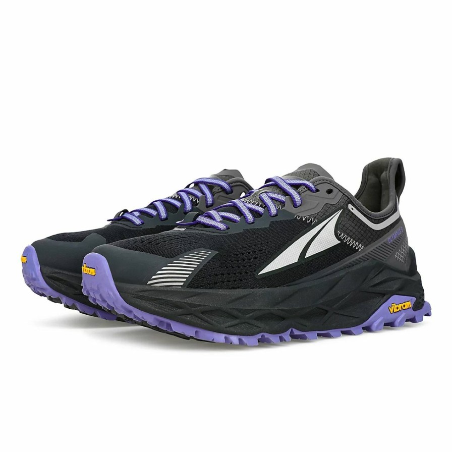 Footwear * | Altra Olympus 5 Women'S Black / Gray