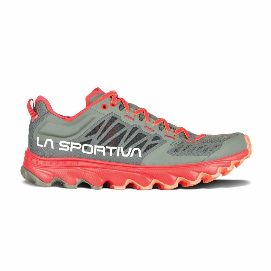 Footwear * | La Sportiva Helios Iii Women'S (Fall 2022) Clay / Hibiscus