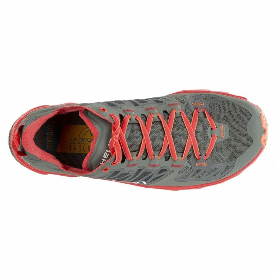 Footwear * | La Sportiva Helios Iii Women'S (Fall 2022) Clay / Hibiscus