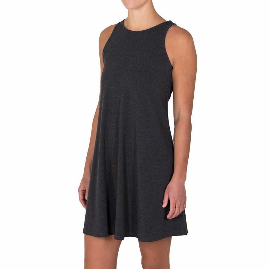 Women'S Bottoms * | Free Fly Bamboo Flex Dress Women'S (Spring 2022) Heather Black