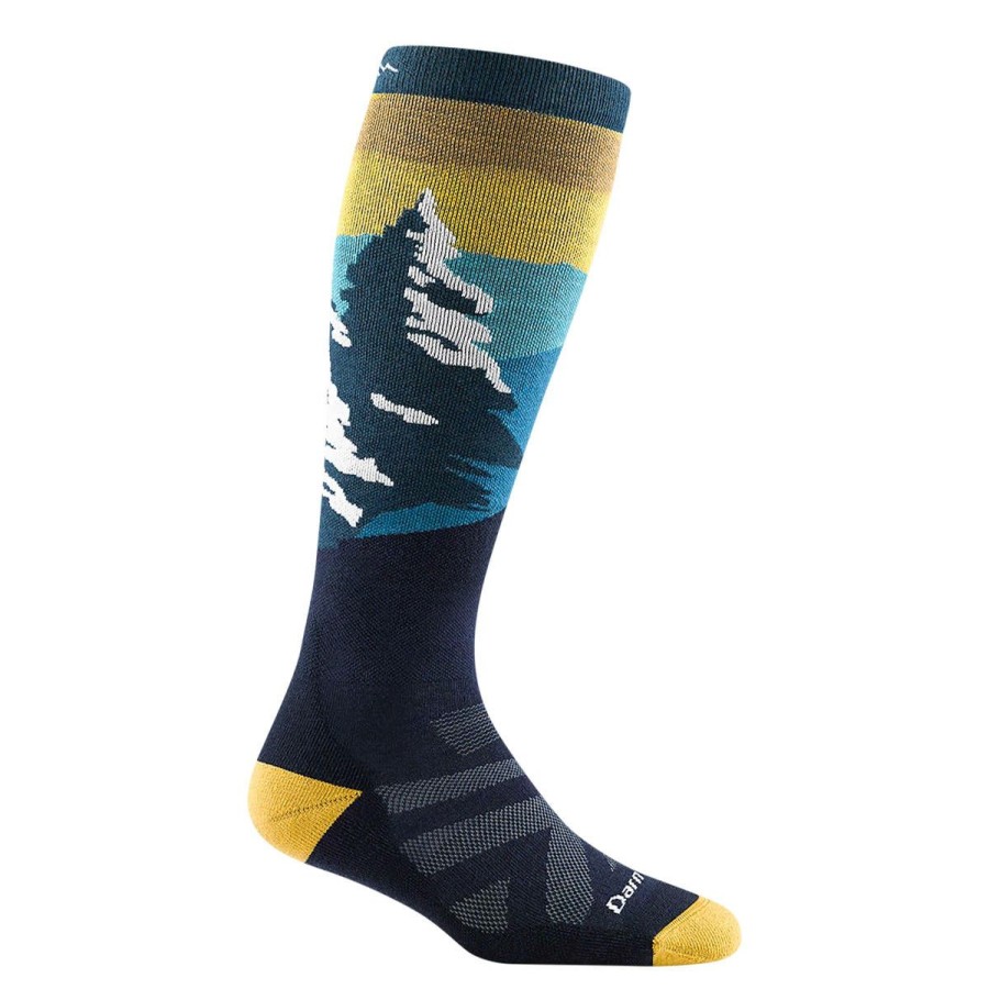 Socks * | Darn Tough Solstice Over-The-Calf Midweight Cushion Women'S Dark Teal