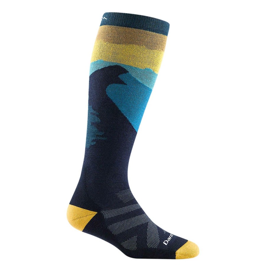 Socks * | Darn Tough Solstice Over-The-Calf Midweight Cushion Women'S Dark Teal