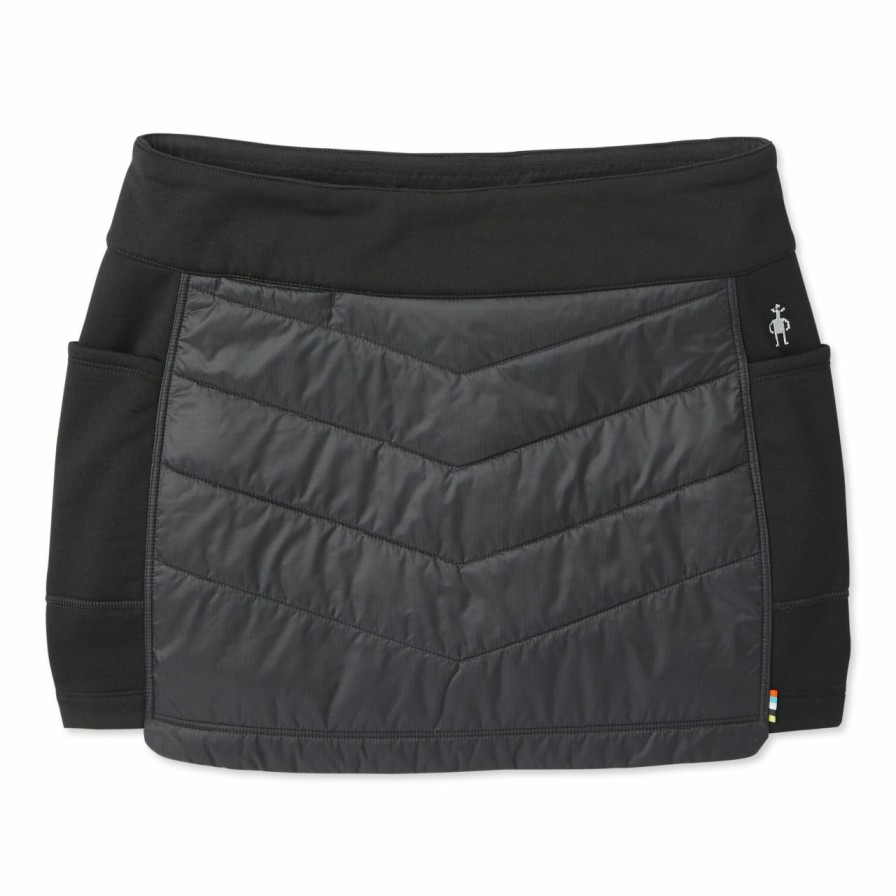 Women'S Bottoms * | Smartwool Smartloft Pull On Skirt Women'S (Fall 2022) Black