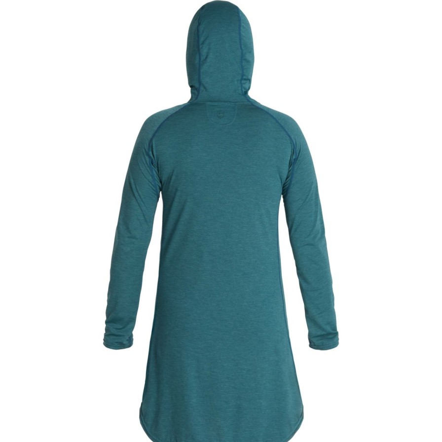 Women'S Bottoms * | Nrs Silkweight Hoodie Dress Women'S Mediterranea