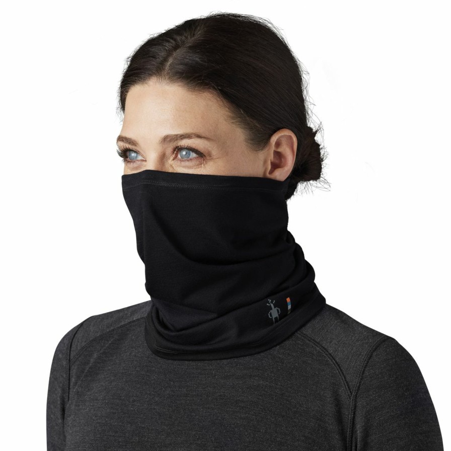 Headwear * | Smartwool Merino Neck Gaiter (Fall 2022) Black