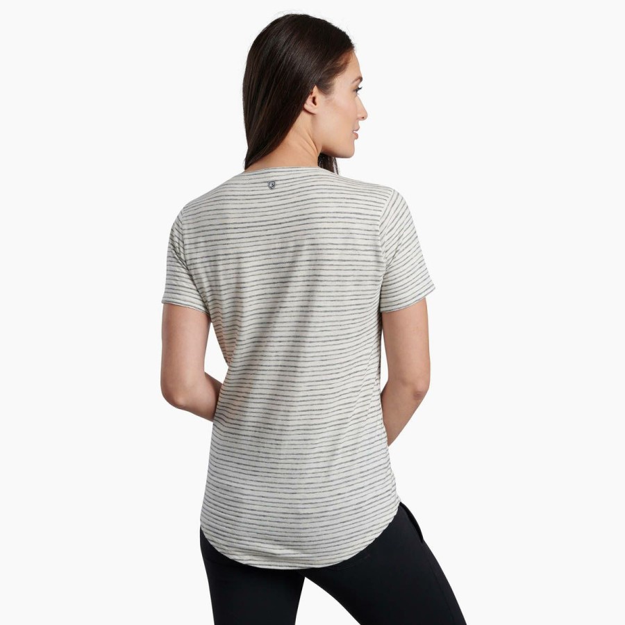 Women'S Shirts * | Kuhl Aria Short Sleeve Women'S (Spring 2022) Pavement