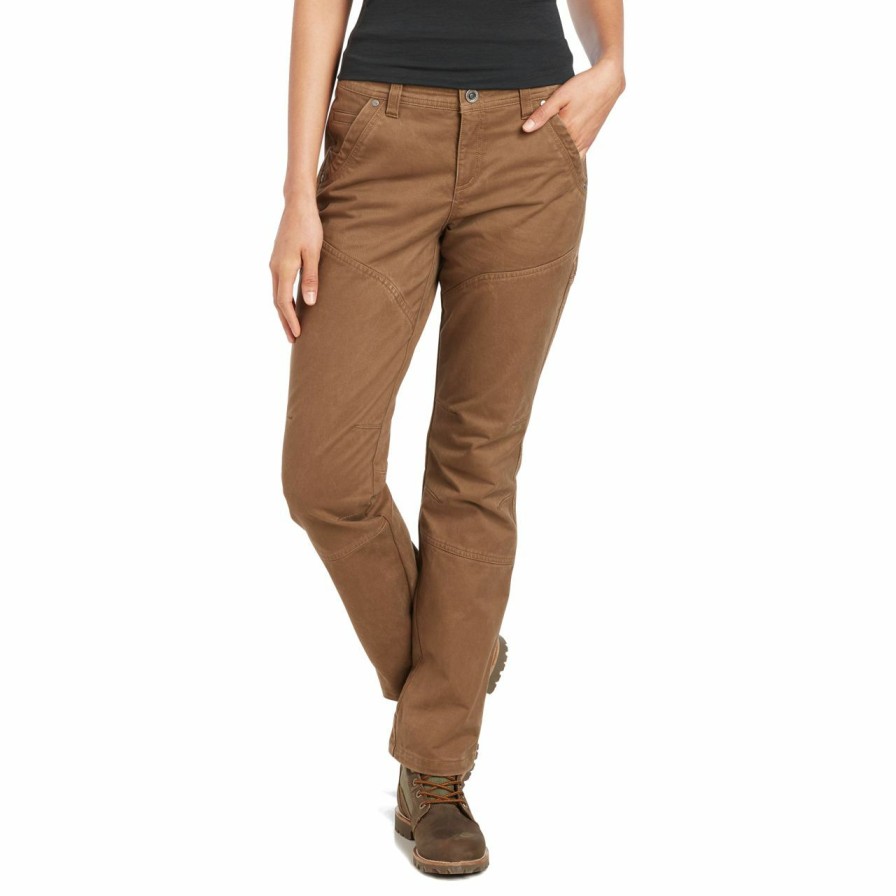 Women'S Bottoms * | Kuhl Rydr Pant Women'S Dark Khaki