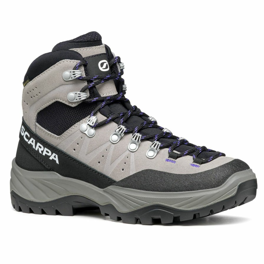 Footwear * | Scarpa Boreas Gtx Women'S Light Gray / Indigo