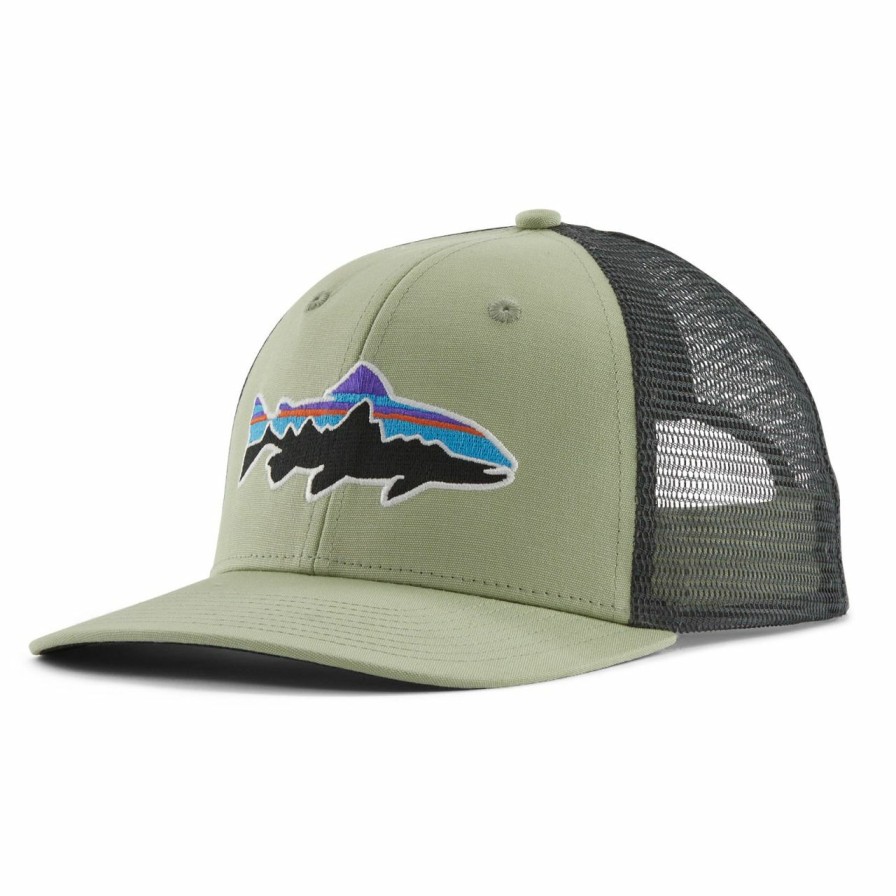 Headwear * | Patagonia Fitz Roy Trout Trucker Hat