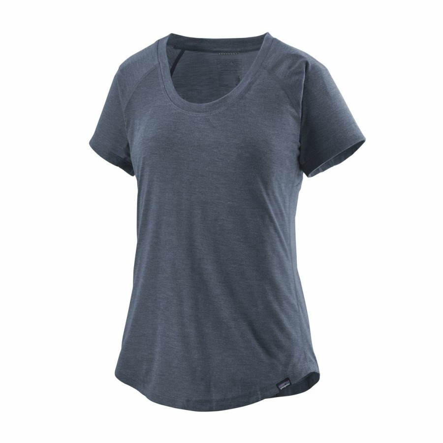 Women'S Shirts * | Patagonia Capilene Cool Trail Shirt Women'S Classic Navy