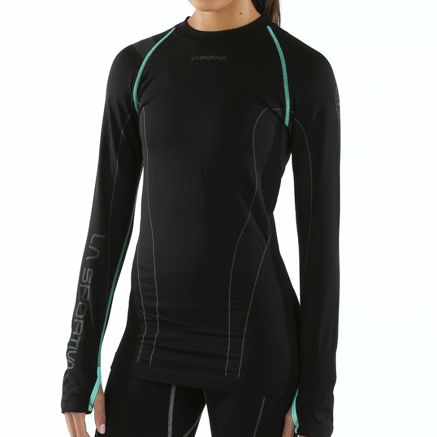 Women'S Shirts * | La Sportiva Neptune 2.0 Longsleeve Women'S (Closeout) Black