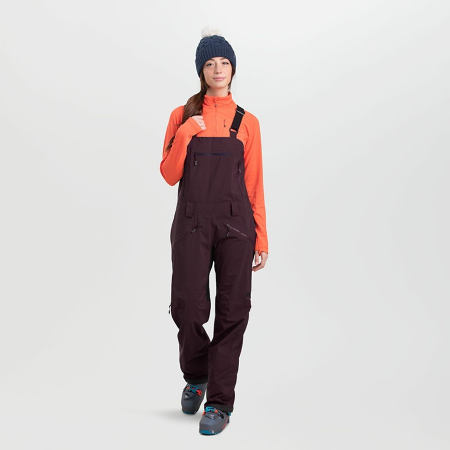 Women'S Bottoms * | Outdoor Research Hemispheres Bibs Women'S (Fall 2021) Elk