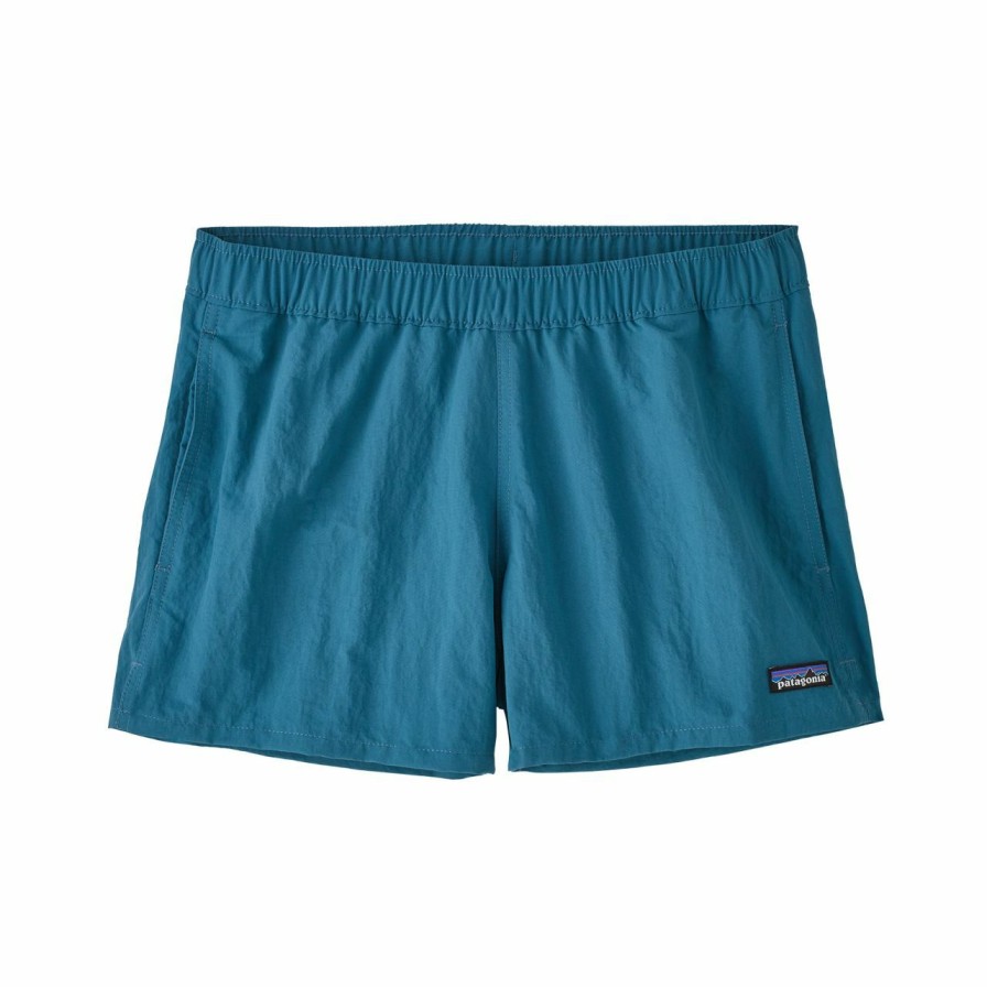 Women'S Bottoms * | Patagonia Barely Baggies Shorts Women'S Wavy Blue