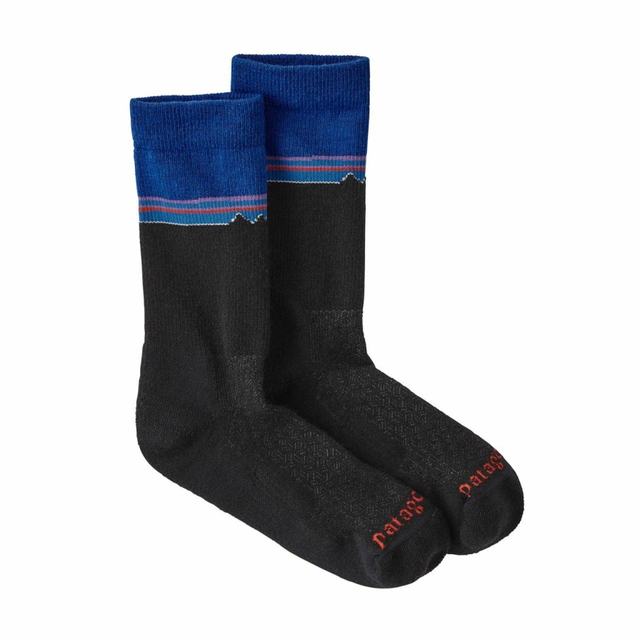 Socks * | Patagonia Lightweight Merino Performance Crew Socks Unisex (Fall 2022)