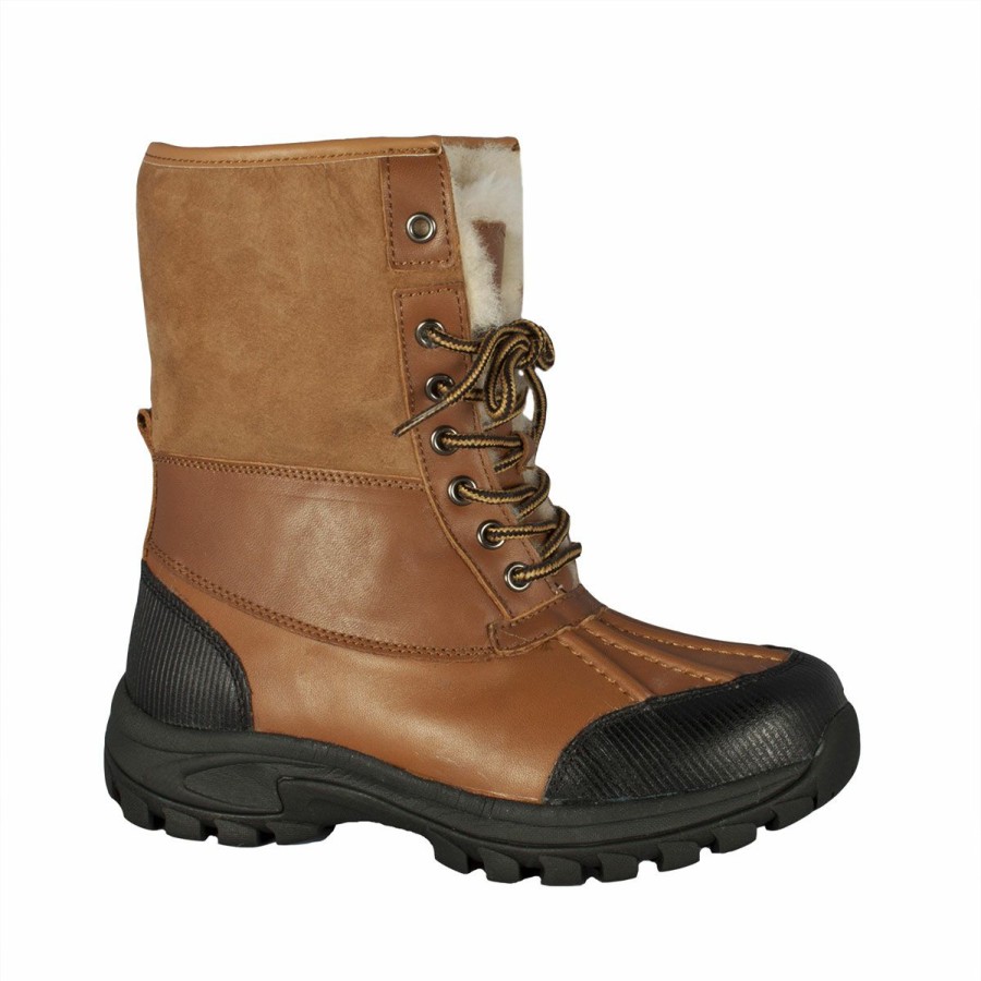 Footwear * | Cloud Nine Sheepskin Ladies Tundra Boots (Closeout) Chestnut