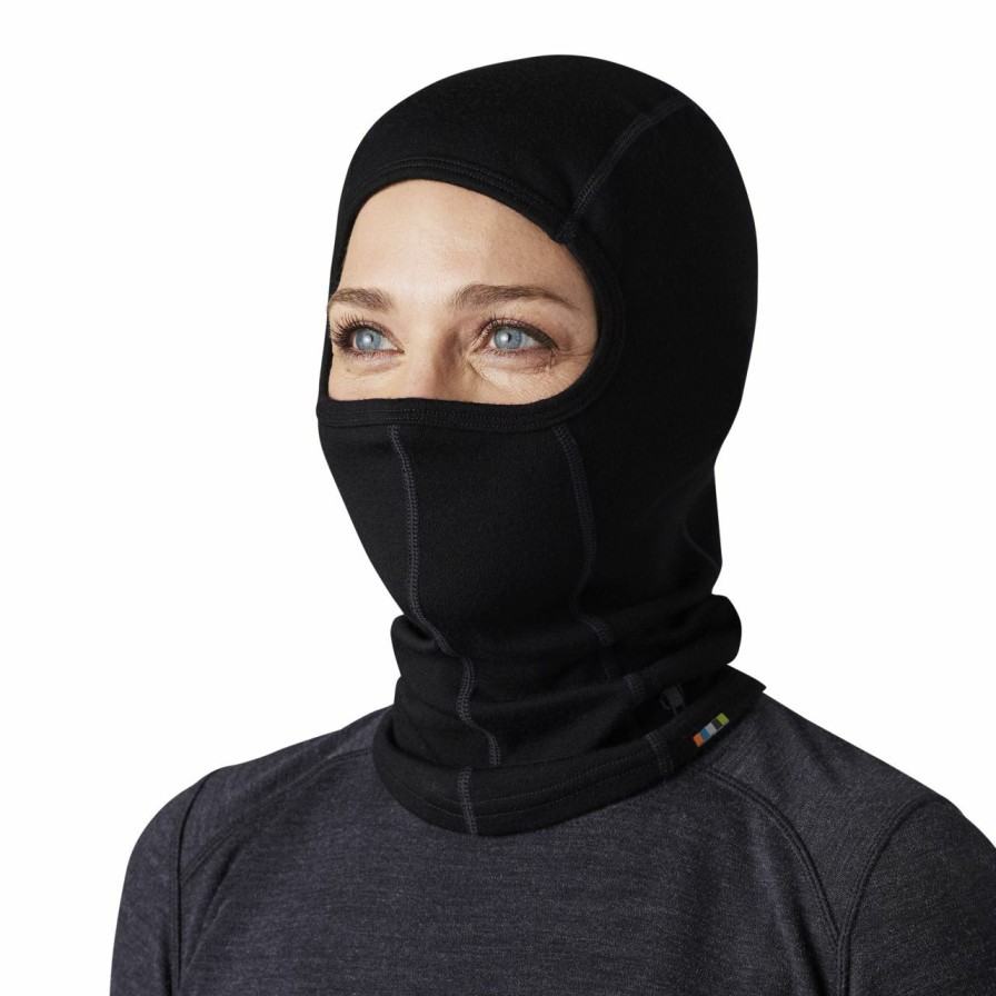 Headwear * | Smartwool Thermal Merino Balaclava Black