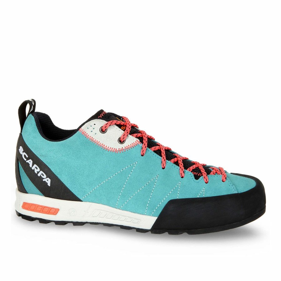 Footwear * | Scarpa Gecko Women'S (Fall 2020) Ice Fall / Coral Red