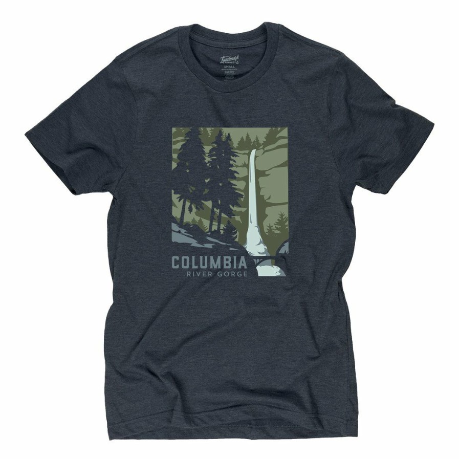 Women'S Shirts * | Landmark Project Columbia River Gorge Shirt (Fall 2022) Deep Navy