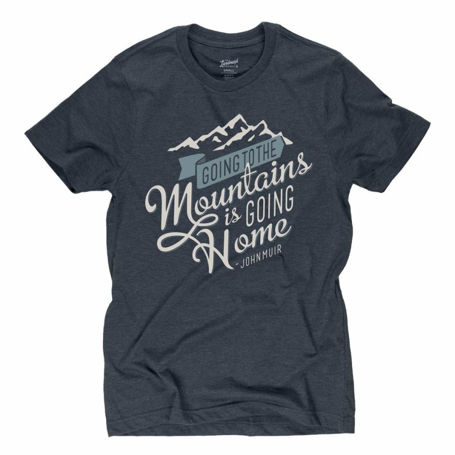 Women'S Shirts * | Landmark Project Going To The Mountains Shirt (Fall 2022) Deep Navy